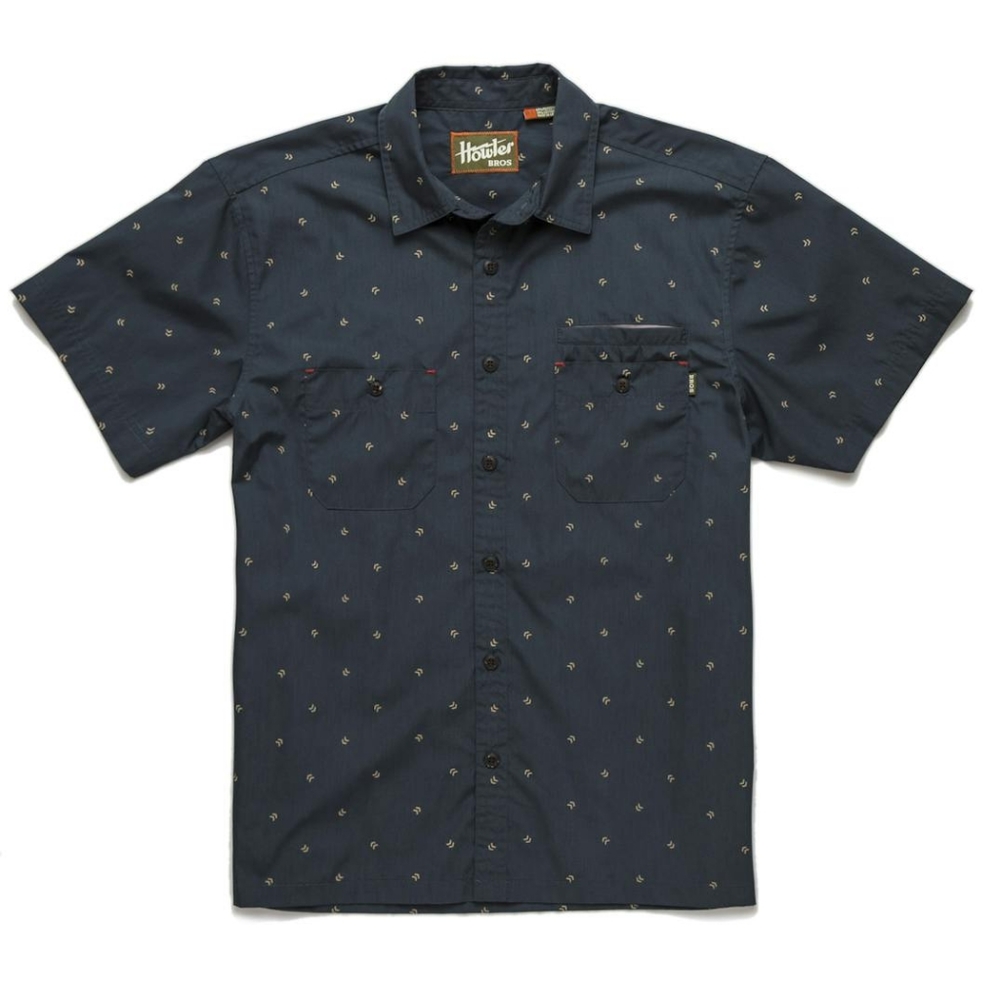 Howler Brothers Shirt Aransas SS - Chevron Print - Medium